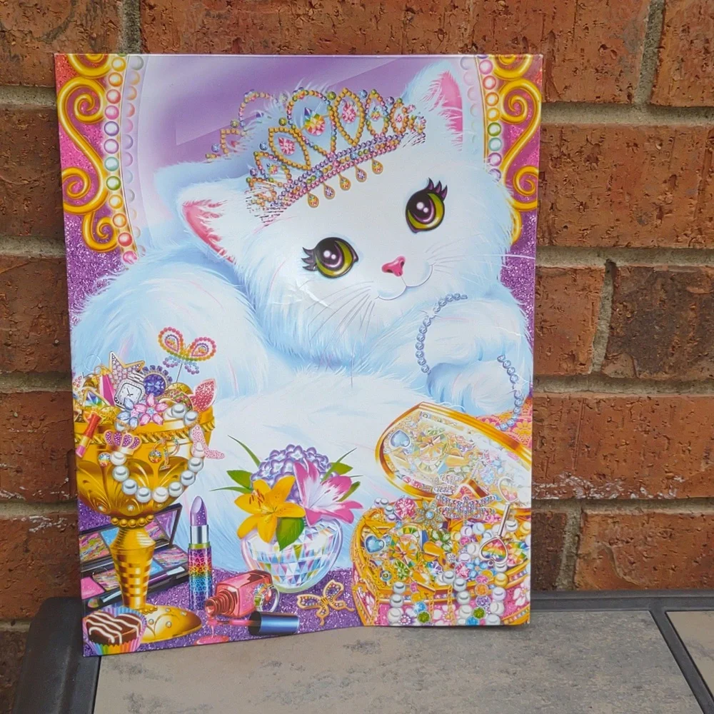 New HTF New Lisa Frank Rare Folder Purrscilla